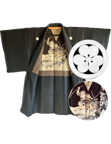 MEN'S HAORI | Men's Deluxe Vintage Haori Samurai Ichigaku VS Chushingura