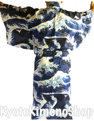 Men’s Yukata - waves