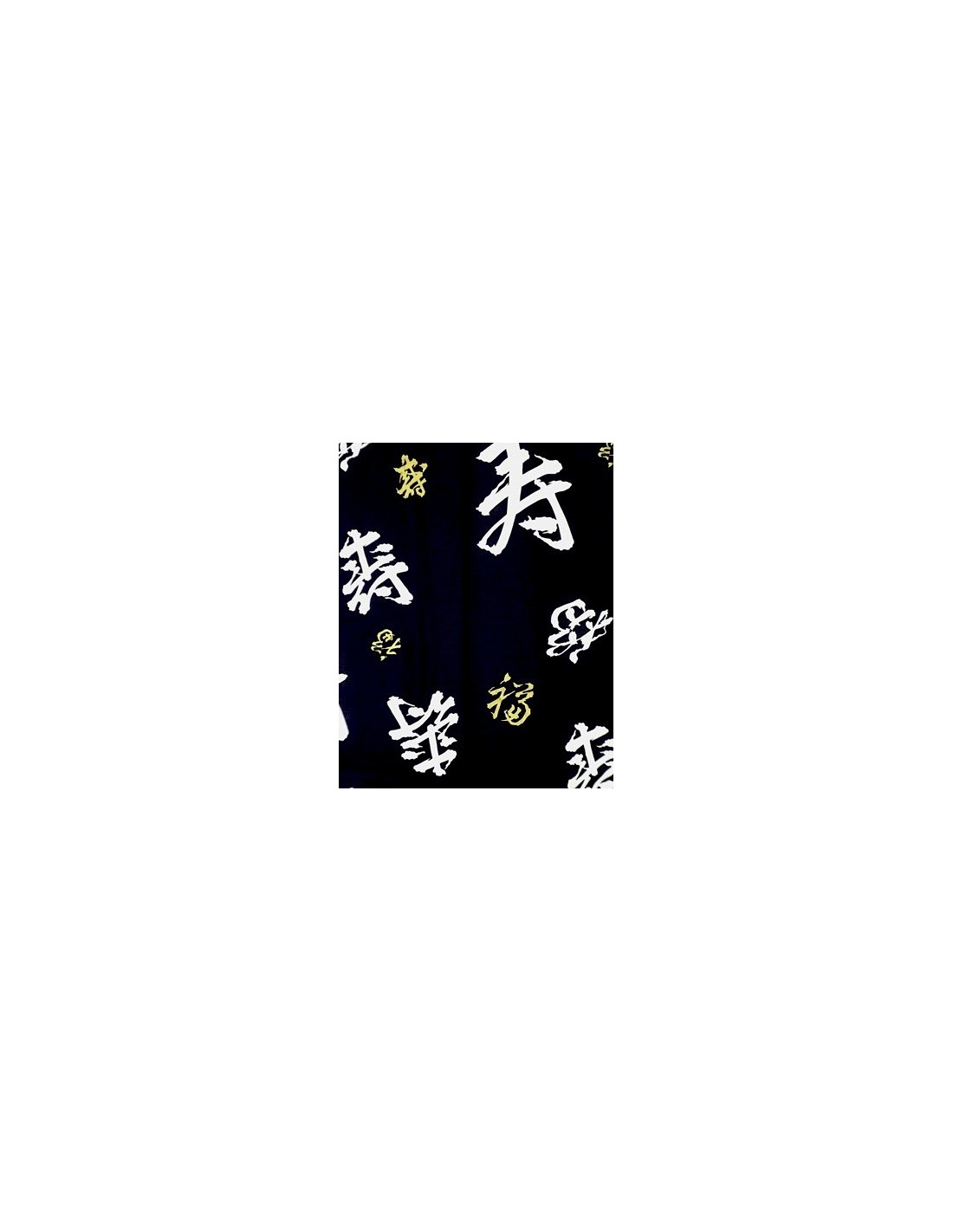 Japanese-themed Navy Pattern Black White Men's Haori Yukata Kimono Jac –  Kawaiies