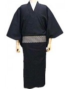 Kimonos Japonais Haute Couture pour Hommes | Luxe Traditionnel en Coton, Laine & Soie | KyotoKimonoShop