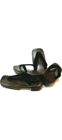 Men's Geta - Traditional Japanese Clogs for Elegant Style | KyotoKimonoShop.com